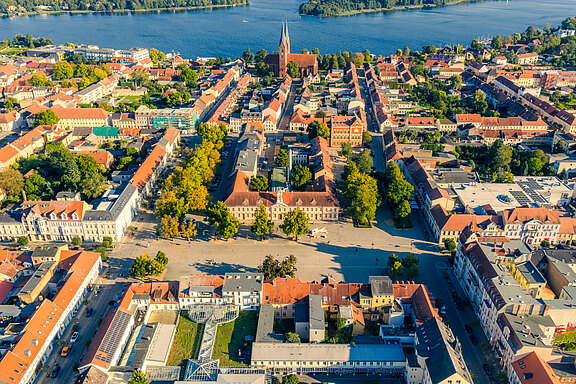 Historische Altstadt Neuruppin Foto: Martin Wittchen